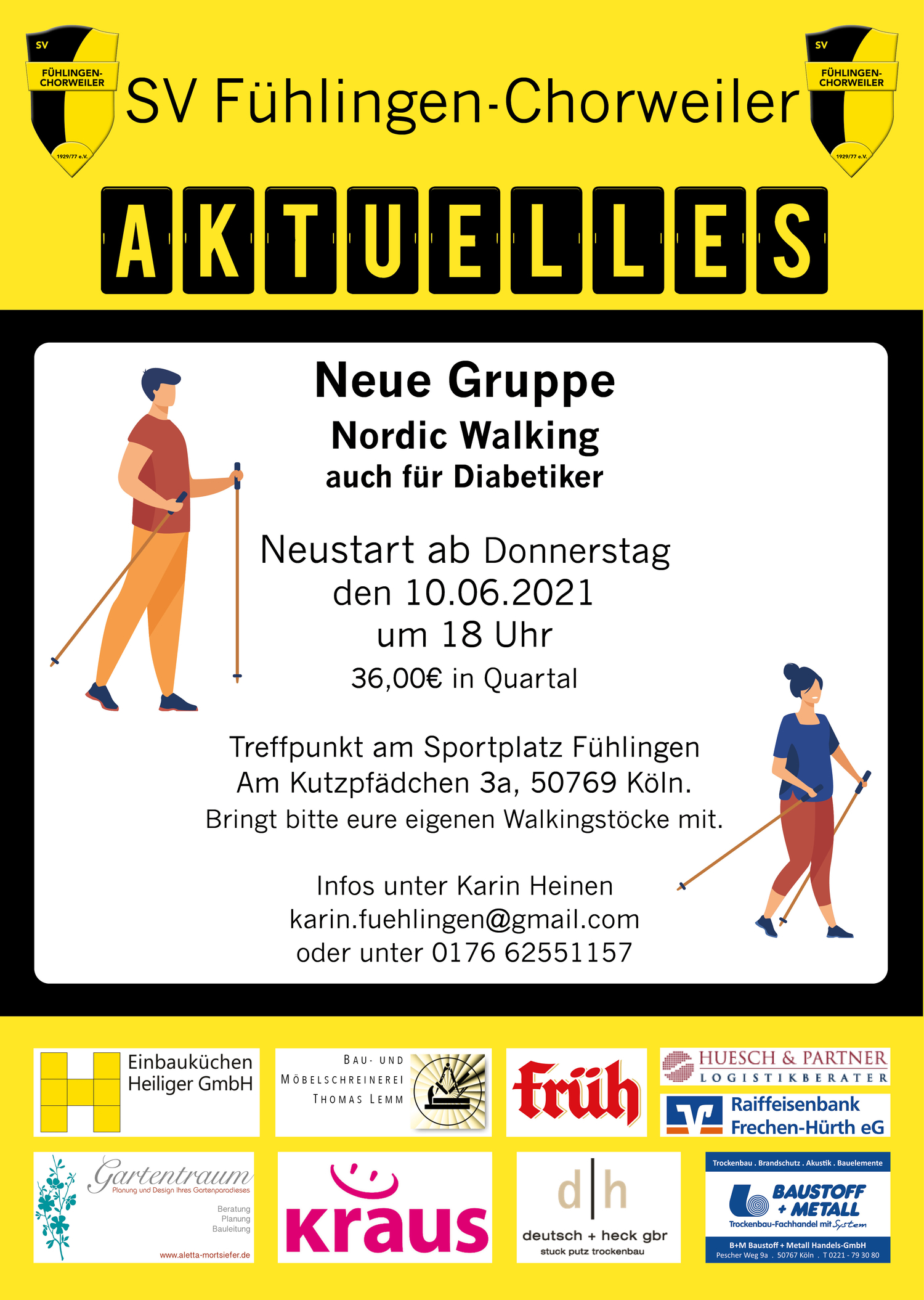Aktuelles NWalking NEUSTART SVF