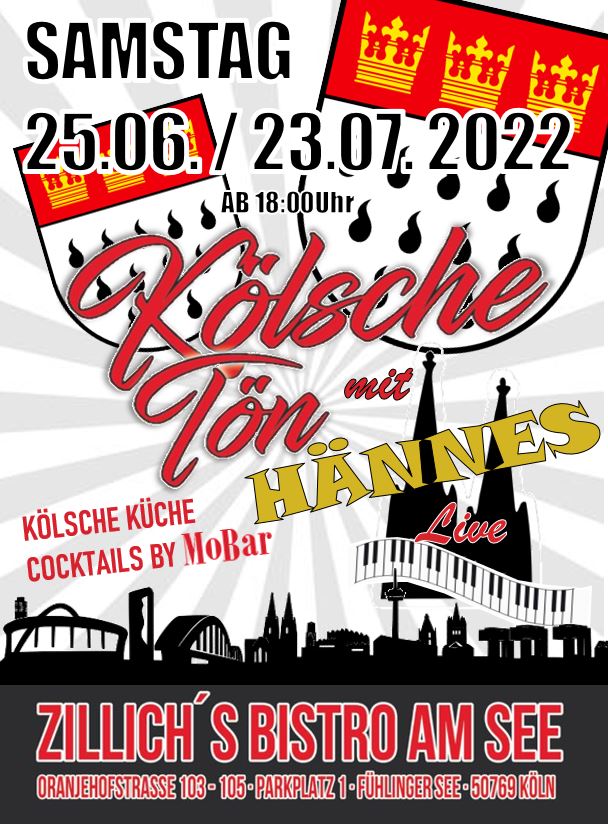 Flyer Zillich Kölsche Tön 2022